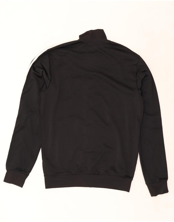 Мужская спортивная куртка ADIDAS UK 36/38, маленький черный полиэстер