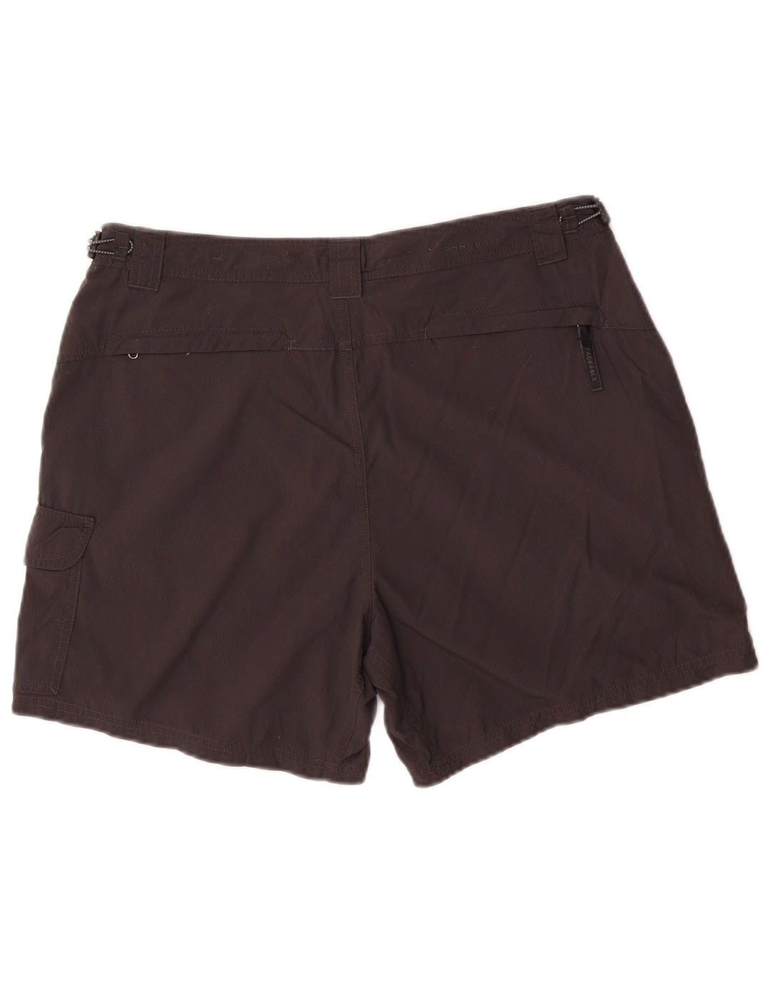 Женские шорты-карго COLUMBIA US 12, большие W32, черный нейлон