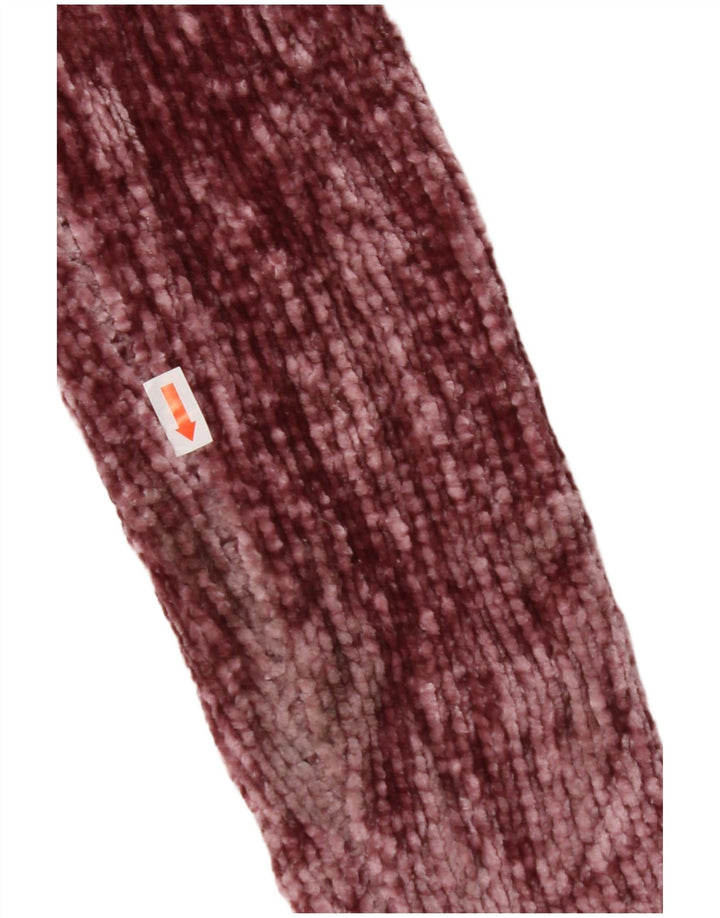 Женский джемпер с v-образным вырезом ORVIS UK 14, средний темно-бордовый полиэстер