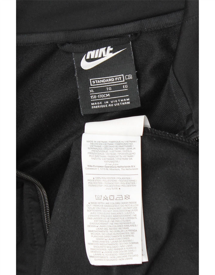 Полный спортивный костюм Nike для мальчиков с графикой, 13–14 лет, XL, черный полиэстер