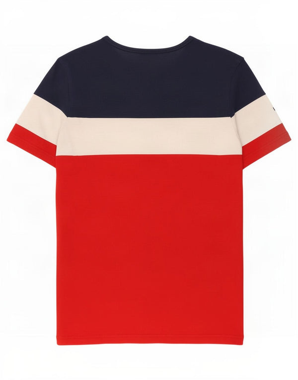 Мужская футболка Ellesse Top XL, разноцветный хлопок с цветными блоками