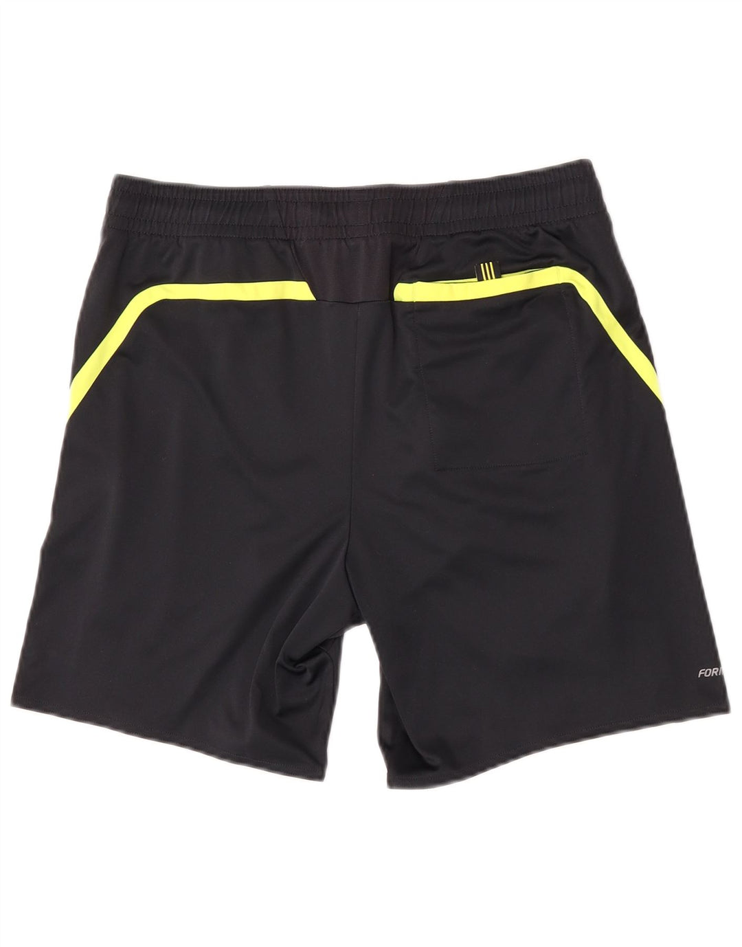 Мужские спортивные шорты Adidas Climalite, маленькие черные из полиэстера
