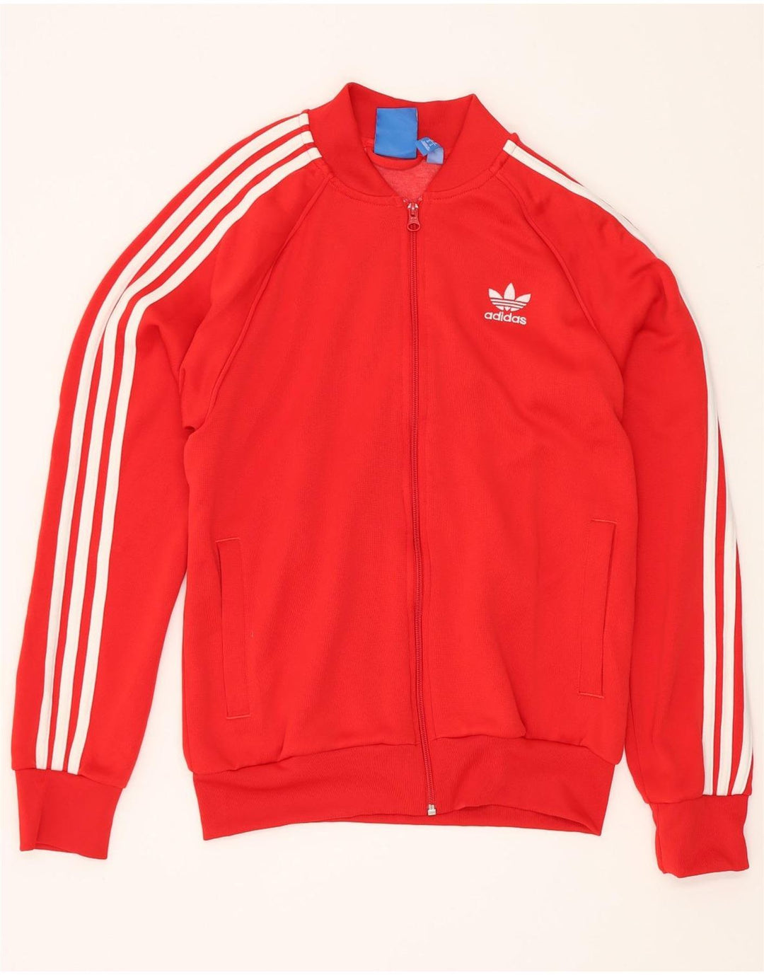 Мужской спортивный костюм Adidas, верхняя куртка, средний красный полиэстер