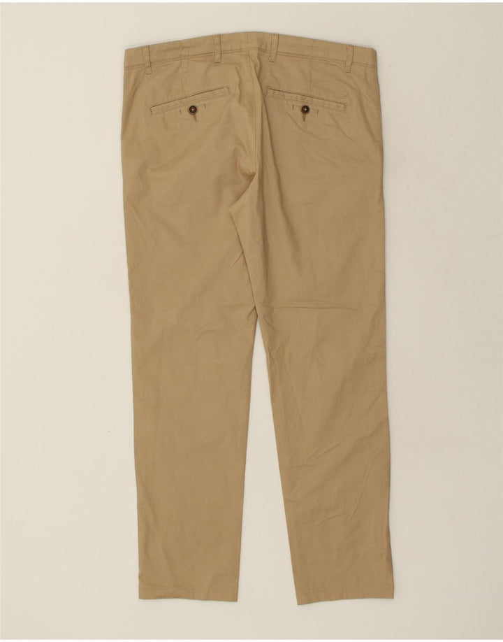JULES Womens Sasha Slim Chino Trousers EU 44 XL W36 L30 Beige Cotton | Vintage Jules | Thrift | Second-Hand Jules | Used Clothing | Messina Hembry 