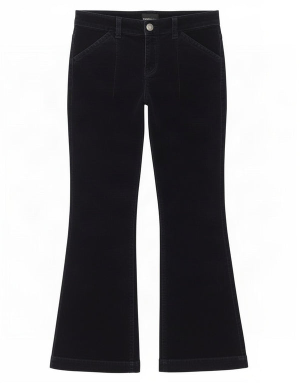 Calvin Klein Jeans Женские вельветовые брюки Bootcut W29 L28 Темно-синие