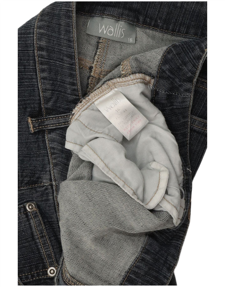 Женские джинсы WALLIS Bootcut UK 16, большие W38 L32, синие, хлопок