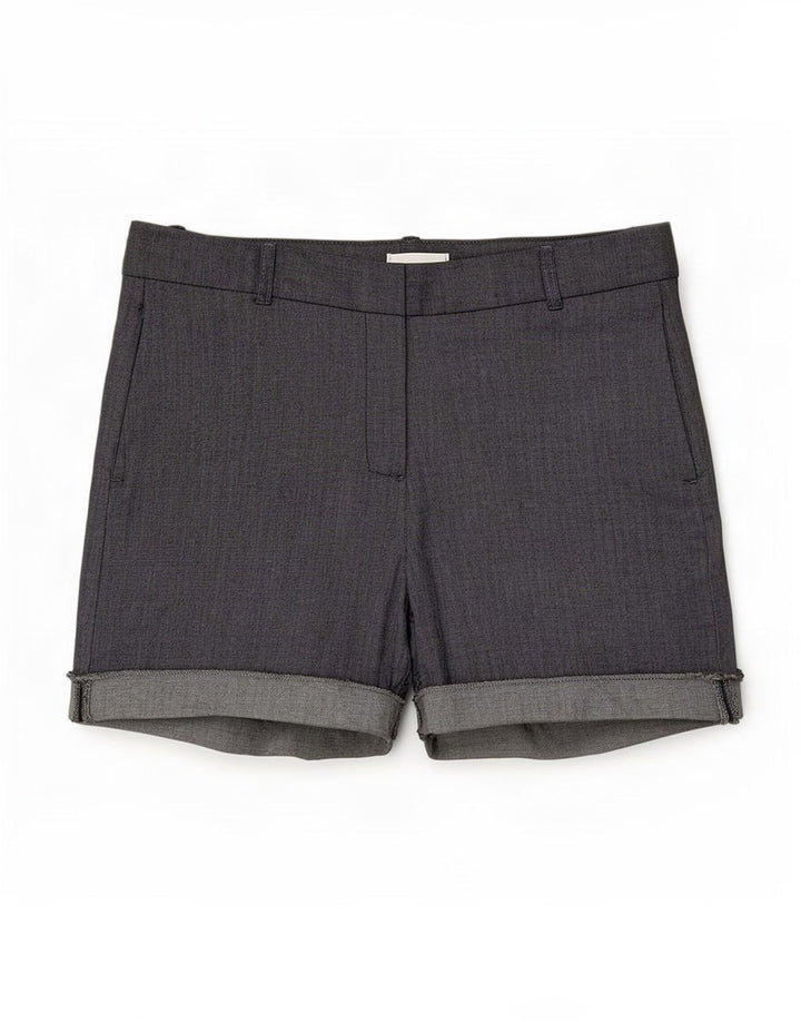 Женские шорты чинос Zara Medium W28 Серые хлопковые