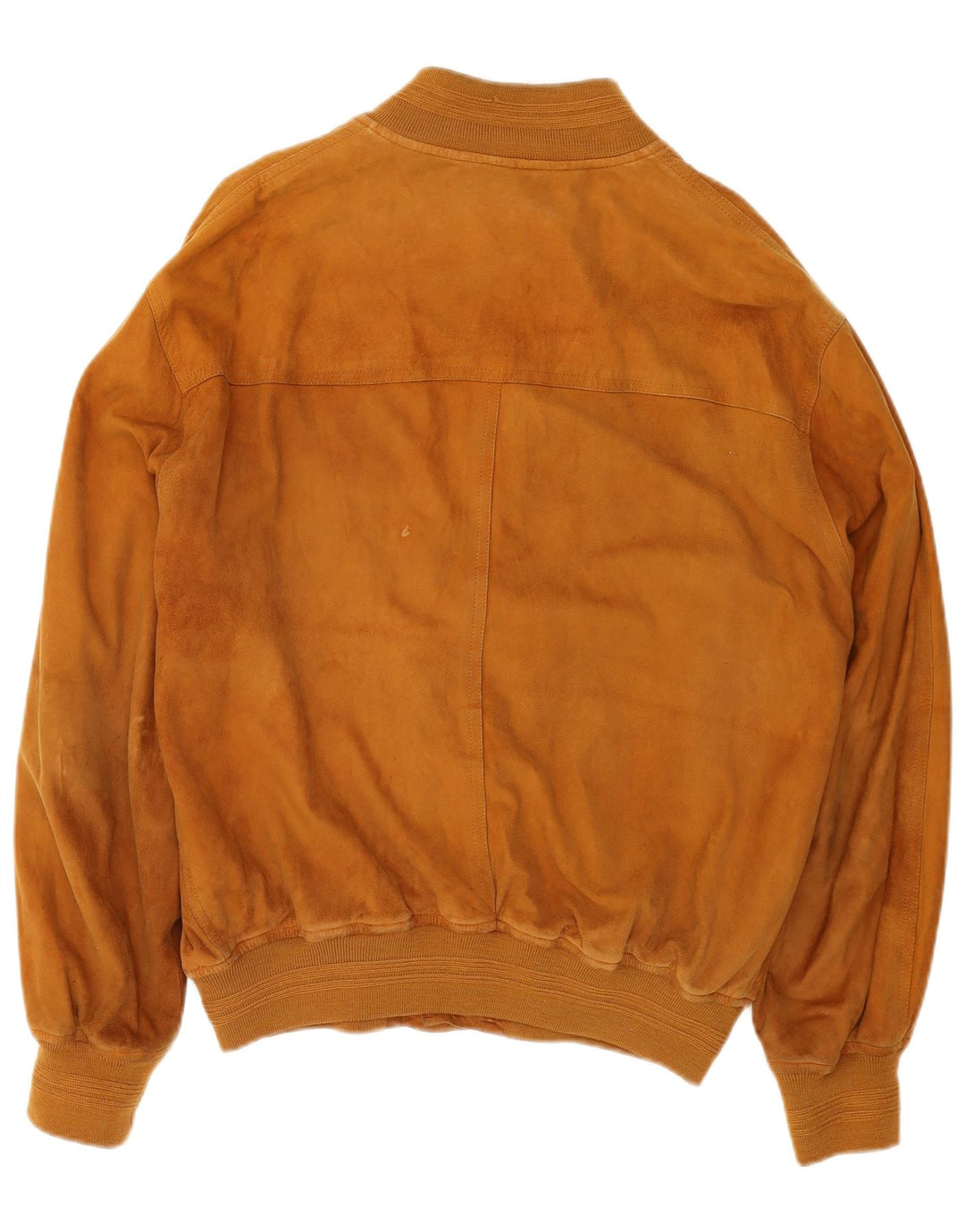 Мужской замшевый бомбер VINTAGE UK 42 XL Бежевый