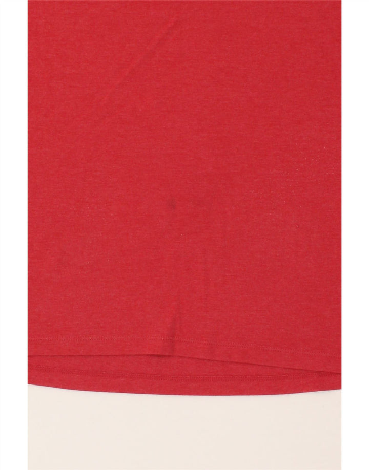 EDDIE BAUER Womens T-Shirt Top UK 22 3XL Red Vintage Eddie Bauer and Second-Hand Eddie Bauer from Messina Hembry 
