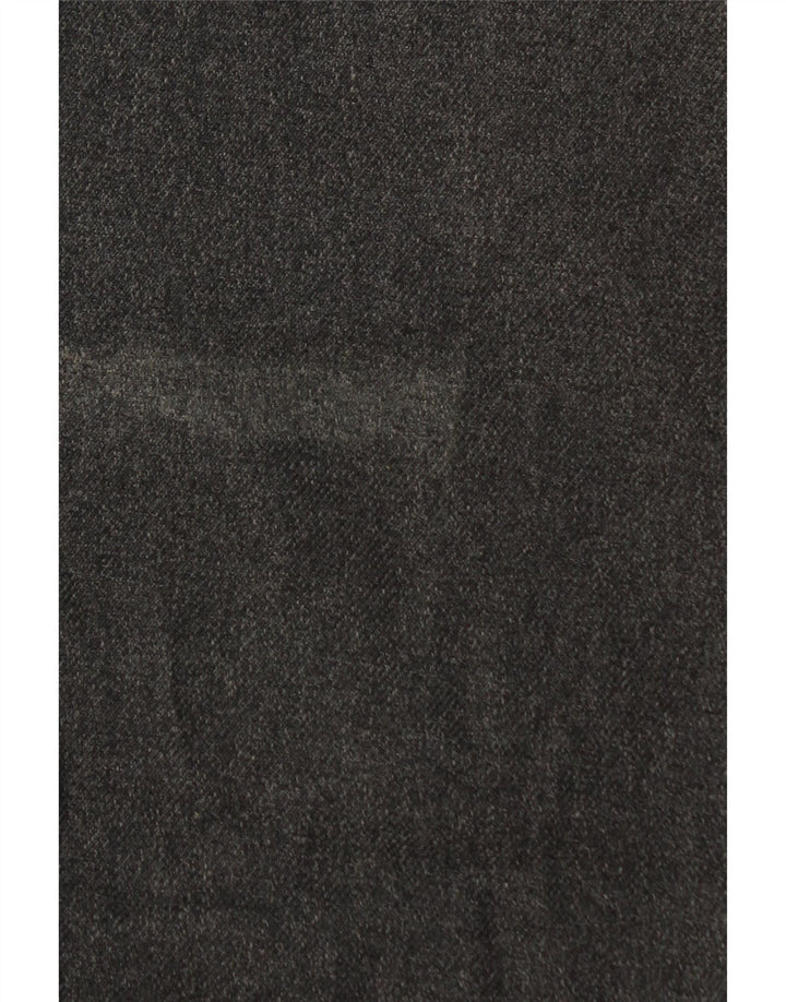 Мужские повседневные брюки стандартного кроя Marks & Spencer W34 L29, серый полиэстер