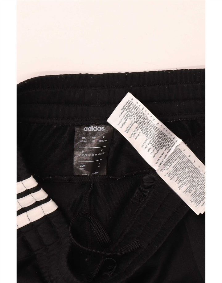 Женские спортивные брюки Adidas UK 4/6 XS, черный полиэстер