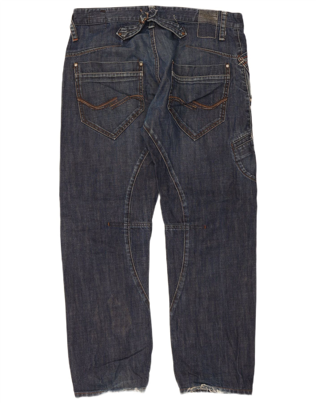 Мужские прямые джинсы JACK & JONES W36 L29 синие, хлопок
