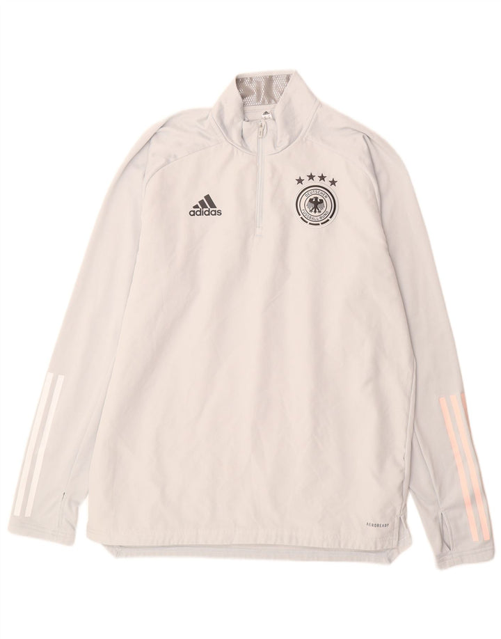 Мужской спортивный костюм Adidas Deutscher Fussball Bund, средний серый
