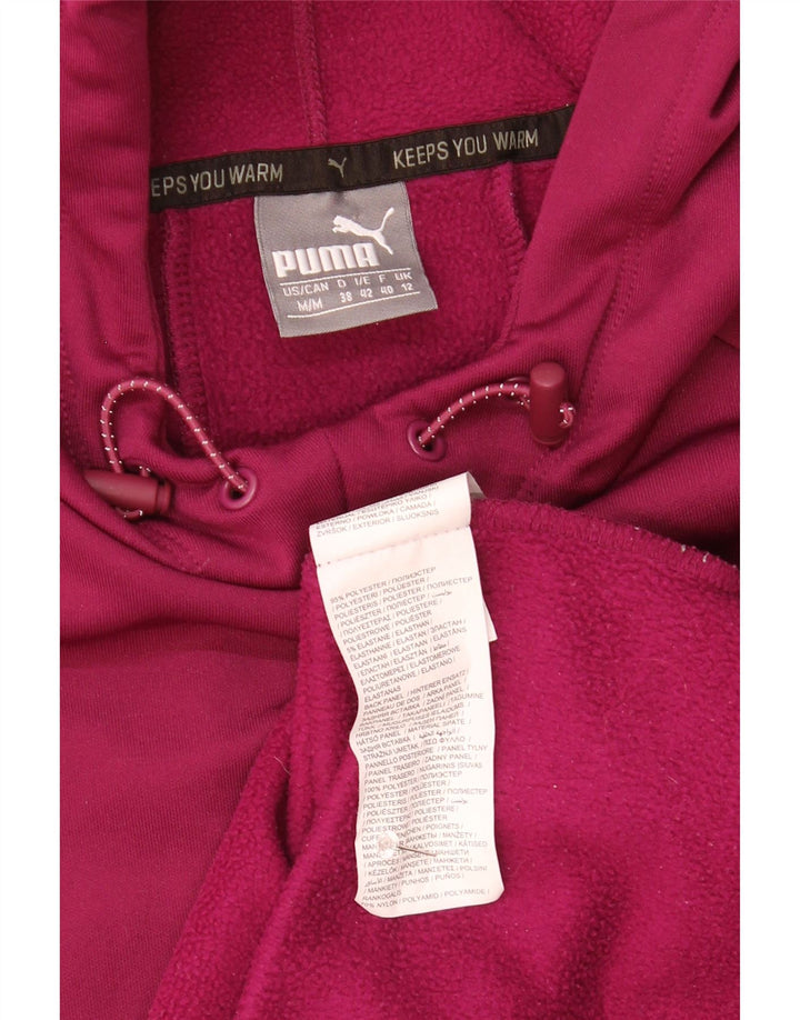Женский джемпер с капюшоном Puma UK 12, средний фиолетовый, полиэстер