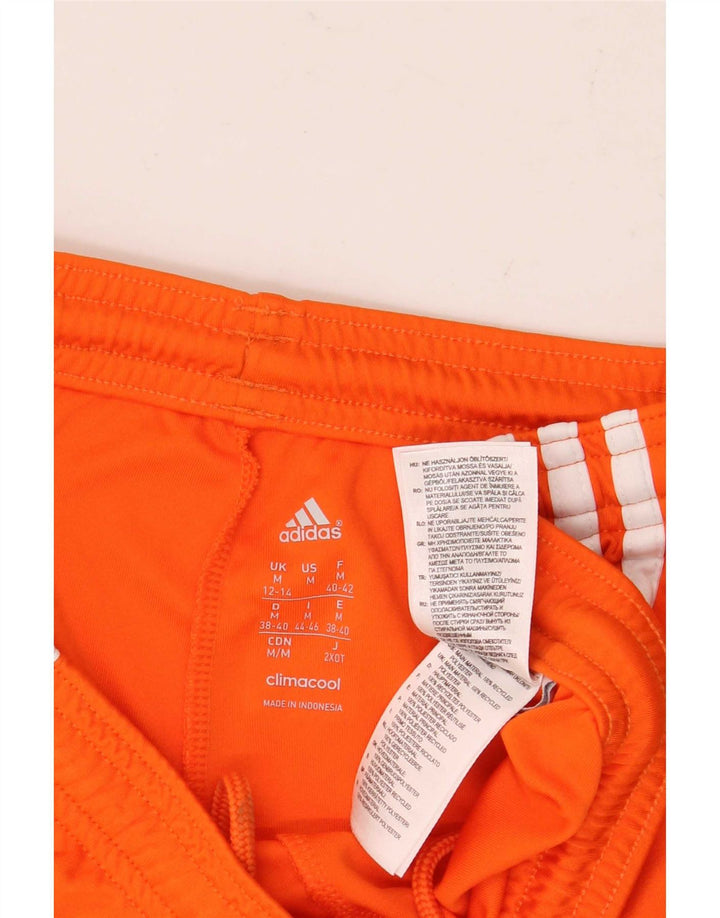 Женские спортивные шорты Adidas Climacool UK 12/14, средний оранжевый полиэстер