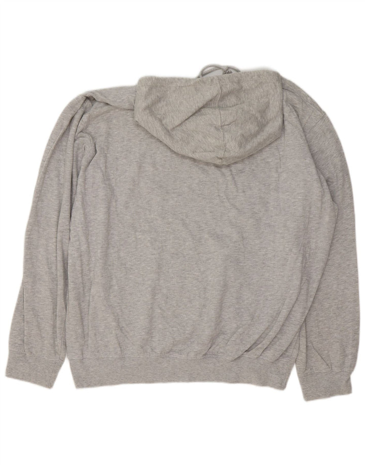 Мужской джемпер с капюшоном Hard Rock Cafe Barcelona с рисунком, 2XL, серый хлопок в крапинку