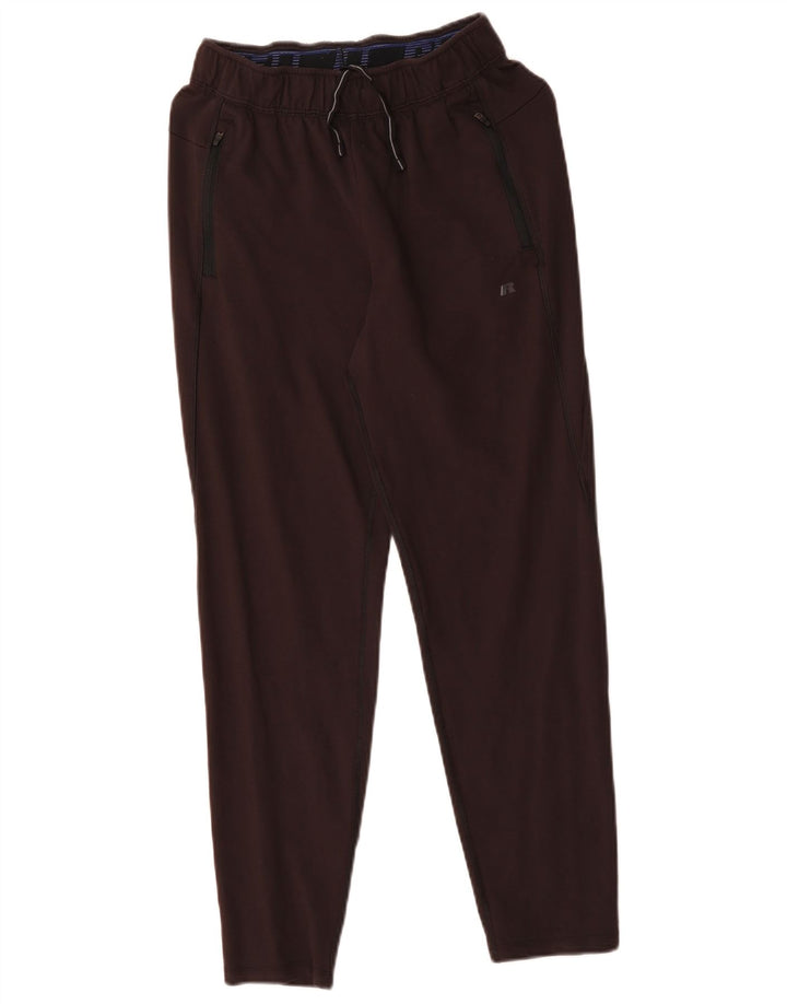 Мужские спортивные брюки Russell Athletic, маленькие черные из искусственного шелка