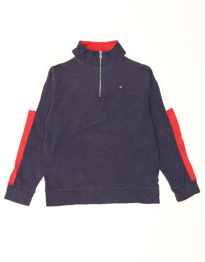 Джемпер Tommy Hilfiger для мальчиков 15–16 лет, большой, темно-синий