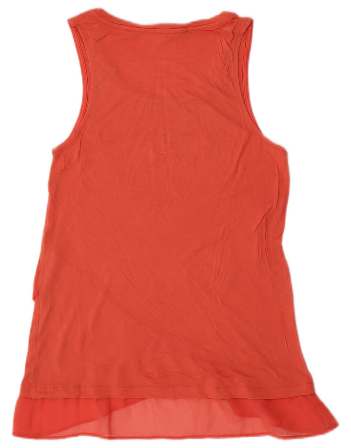 Женская блузка без рукавов Desigual UK 10 Small Pink Paisley