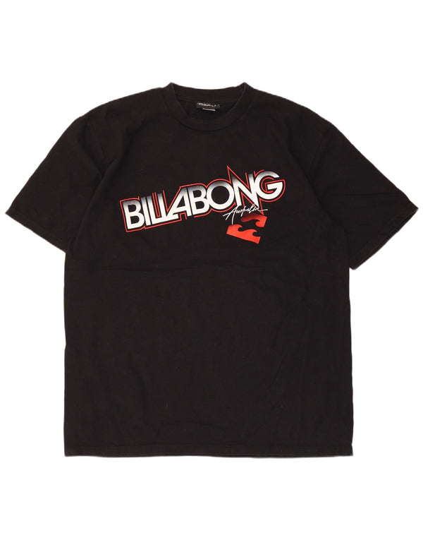 Billabong Мужская футболка с рисунком Top XL, черный хлопок
