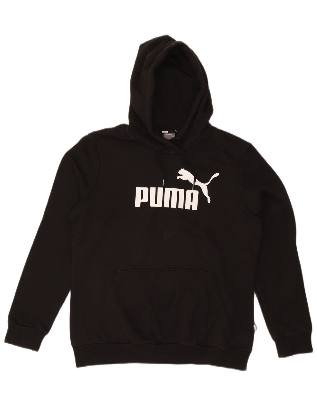Женский джемпер с капюшоном PUMA UK 14, средний черный, хлопок