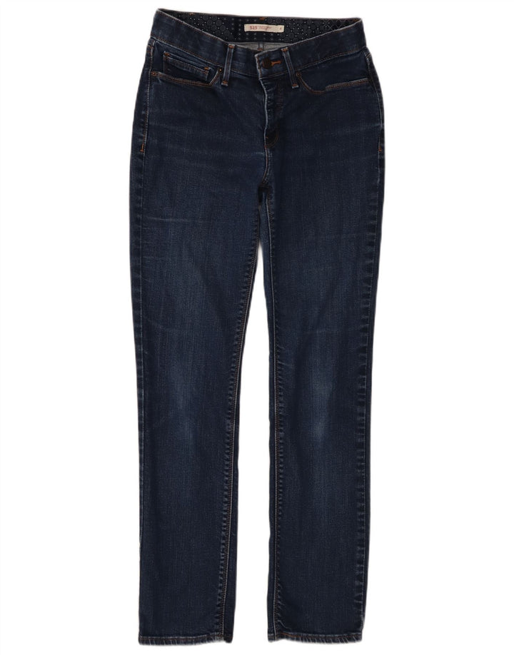 Женские прямые джинсы Levi's 525 США 4, маленькие W28 L28, темно-синие