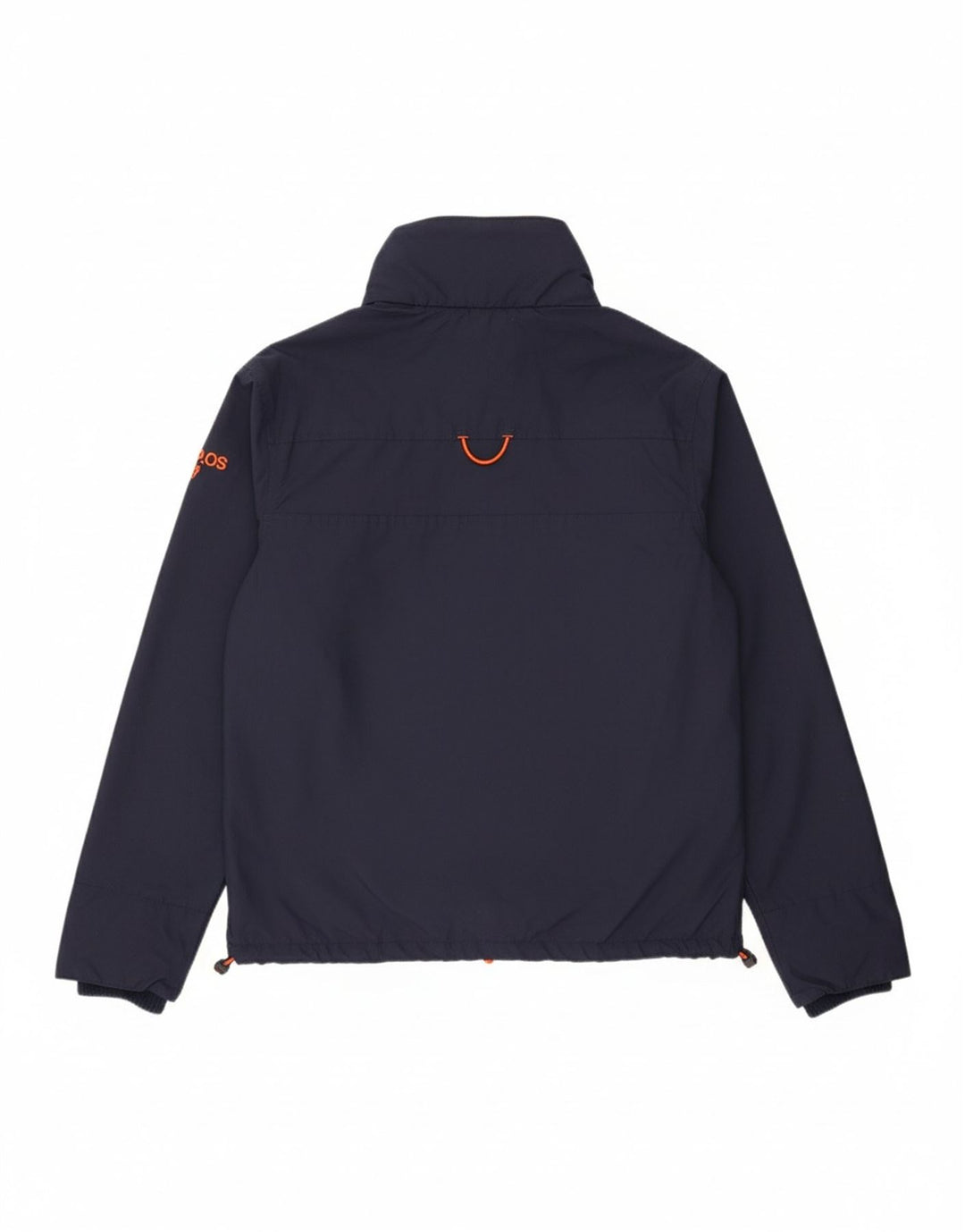 SUPERDRY Mens Windcheater Graphic Bomber Jacket UK 40 Large Navy Blue