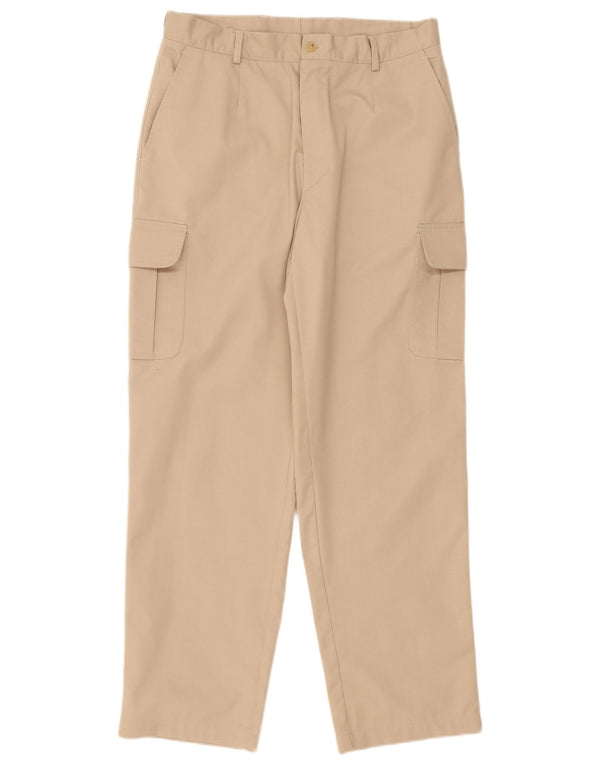 Мужские прямые брюки карго Pierre Cardin W32 L31 бежевые
