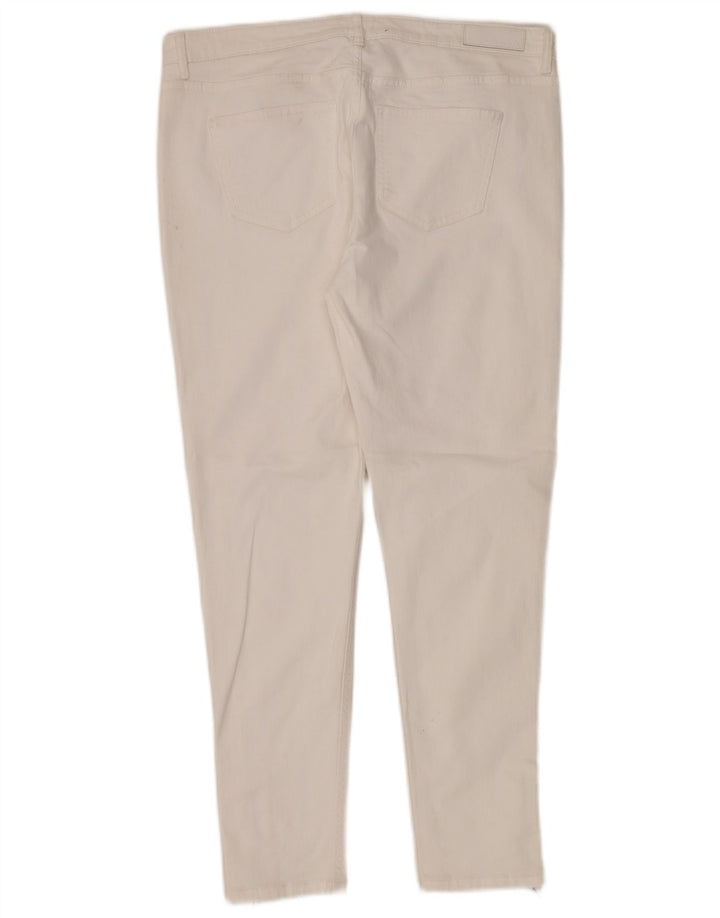 Женские джинсы скинни MARKS & SPENCER с автографом W34 L28 белые