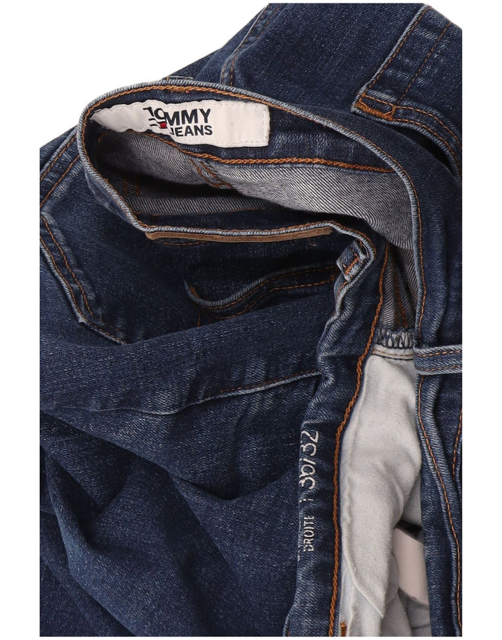 Мужские джинсы Tommy Hilfiger Droite Slim W36 L32 синие