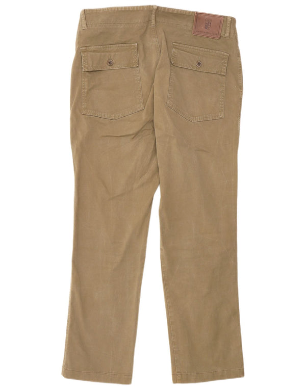 Marina Militare Мужские брюки карго IT 48 Medium W30 L29 Хаки Хлопок