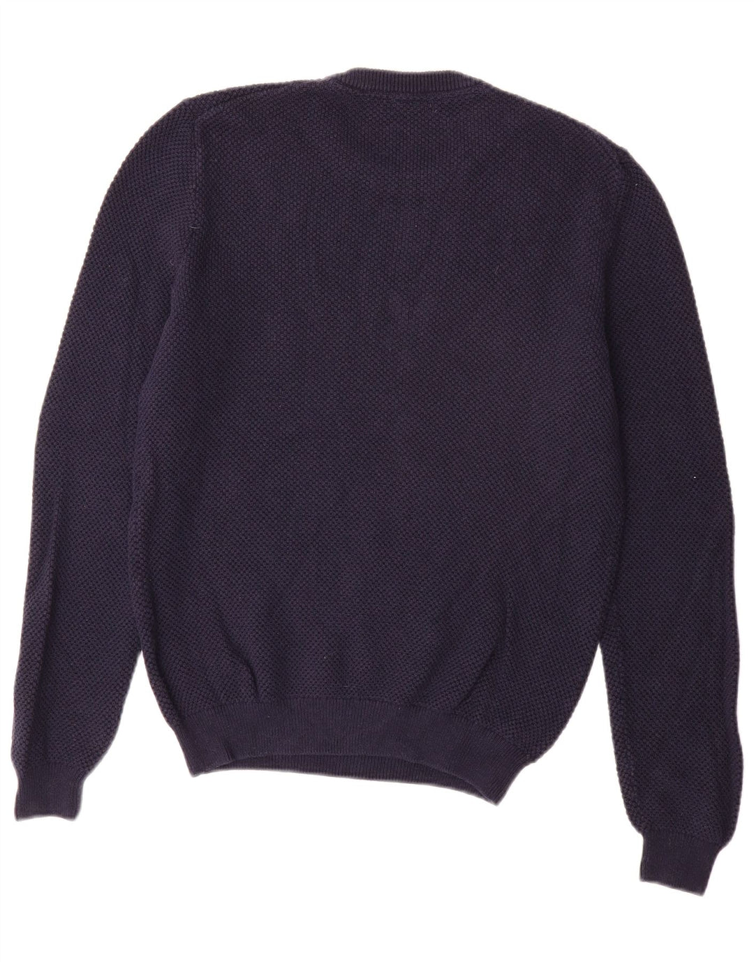 SUN68 Mens Crew Neck Jumper Sweater Small Navy Blue Merino Wool
