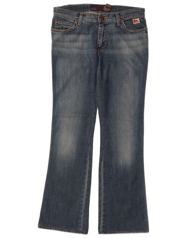 Женские джинсы Bootcut Roy Rogers W32 L30 синие, хлопок