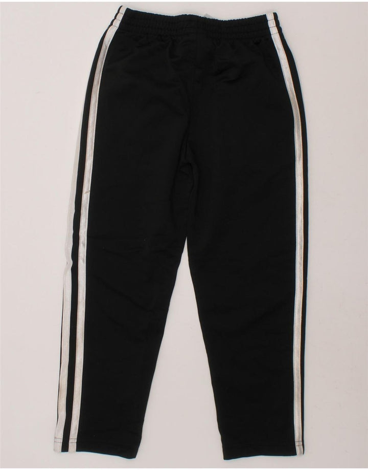 ADIDAS Boys Tracksuit Trousers 4-5 Year Black Polyester Vintage Adidas and Second-Hand Adidas from Messina Hembry 