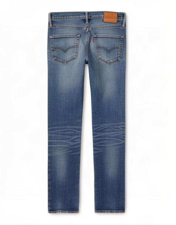 Мужские узкие джинсы Levi's 511 W32 L32 синие, хлопок