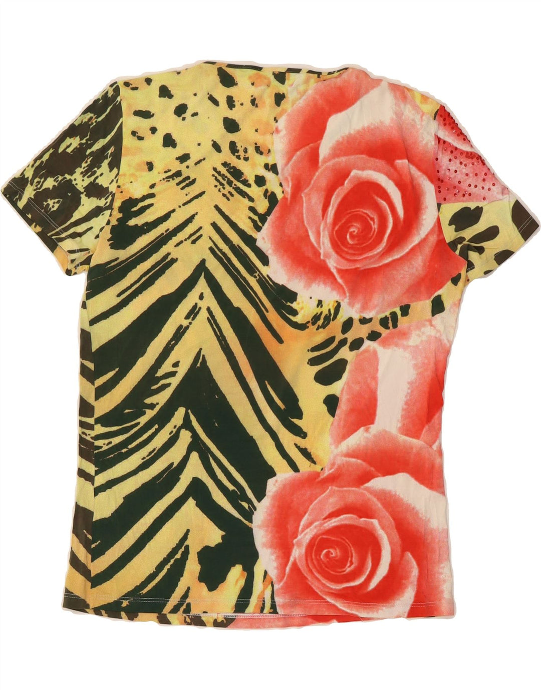 GAI MATTIOLO Womens Graphic Blouse Top IT 46 Large Multicoloured Floral Vintage Gai Mattiolo and Second-Hand Gai Mattiolo from Messina Hembry 