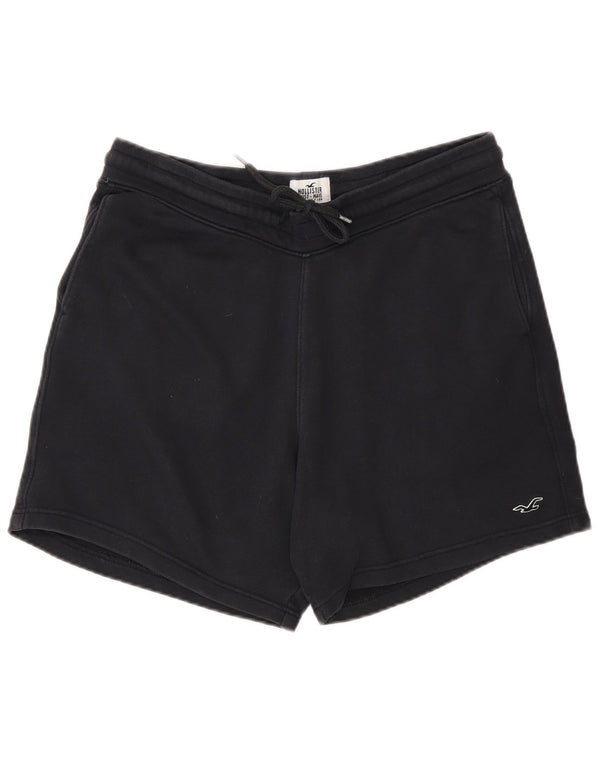 Мужские спортивные шорты Hollister, средние черные