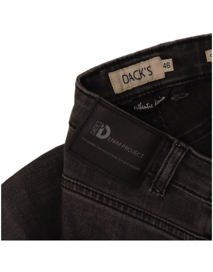 Женские укороченные джинсы скинни Dack's IT 46 Large W30 L26 Серые