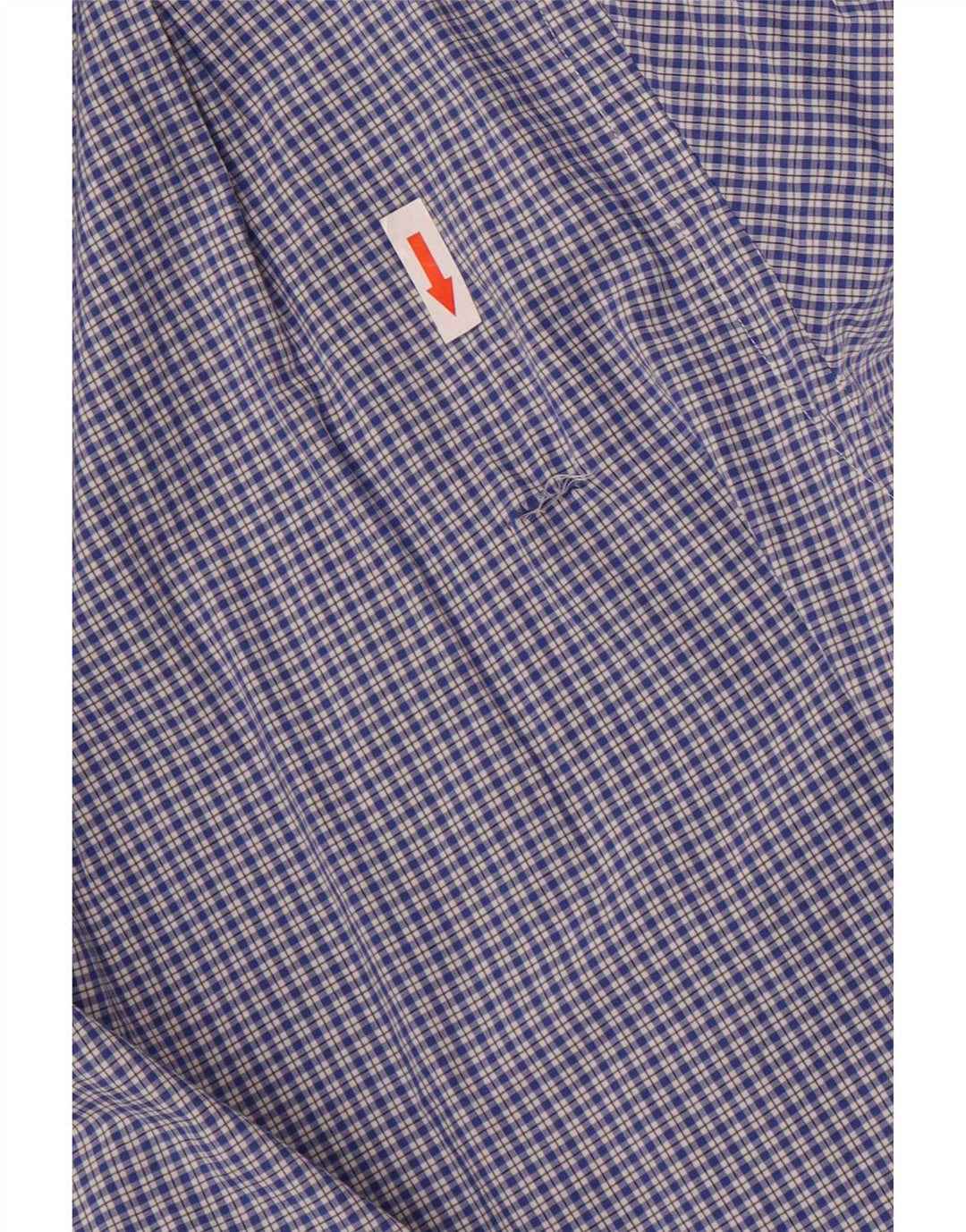Мужская рубашка Polo Ralph Lauren 2XL, синяя клетка, хлопок