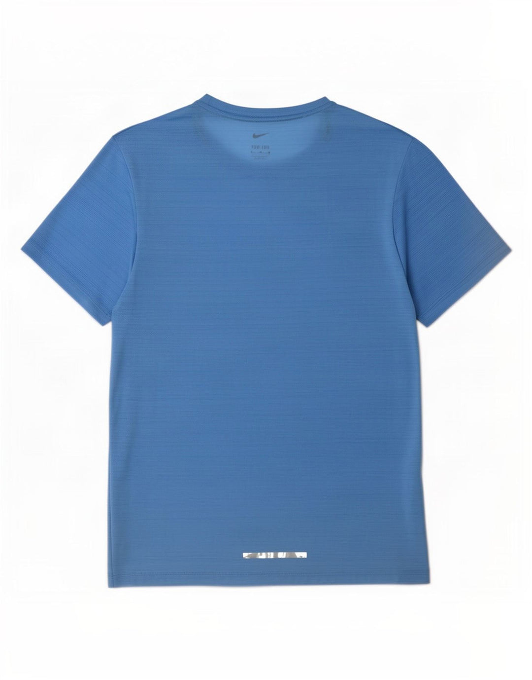 Мужская футболка Nike Dri Fit, маленький синий полиэстер в тонкую полоску