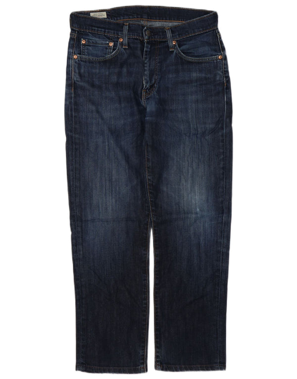 Мужские прямые джинсы Levi's 514 W31 L28 темно-синие