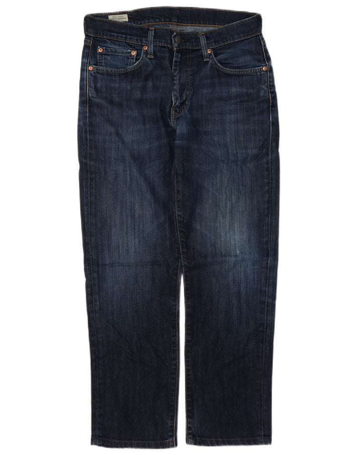 Мужские прямые джинсы Levi's 514 W31 L28 темно-синие