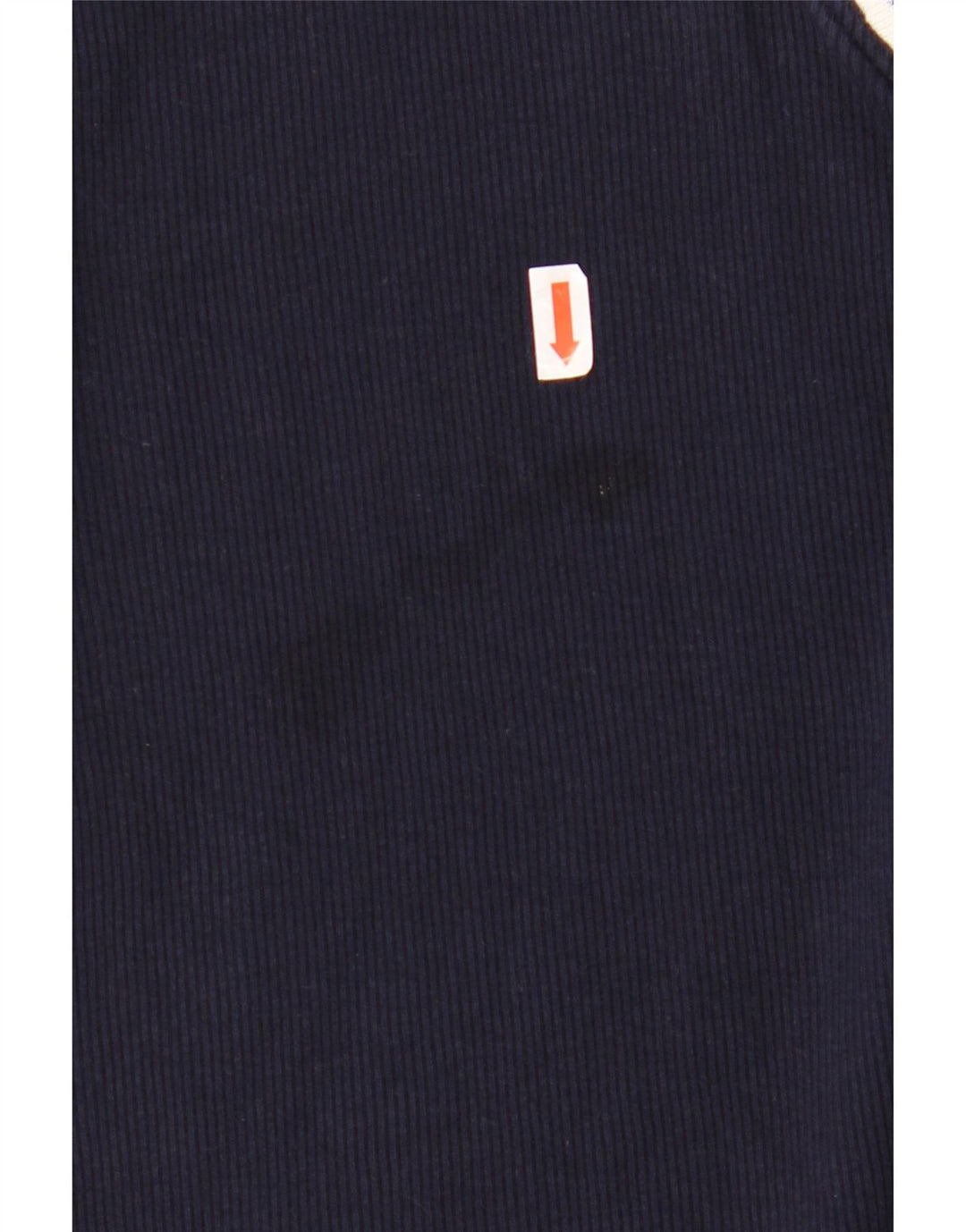 RALPH LAUREN Женский топ с рукавом 3/4, Великобритания, 18 XL, темно-синий, хлопок с цветными блоками