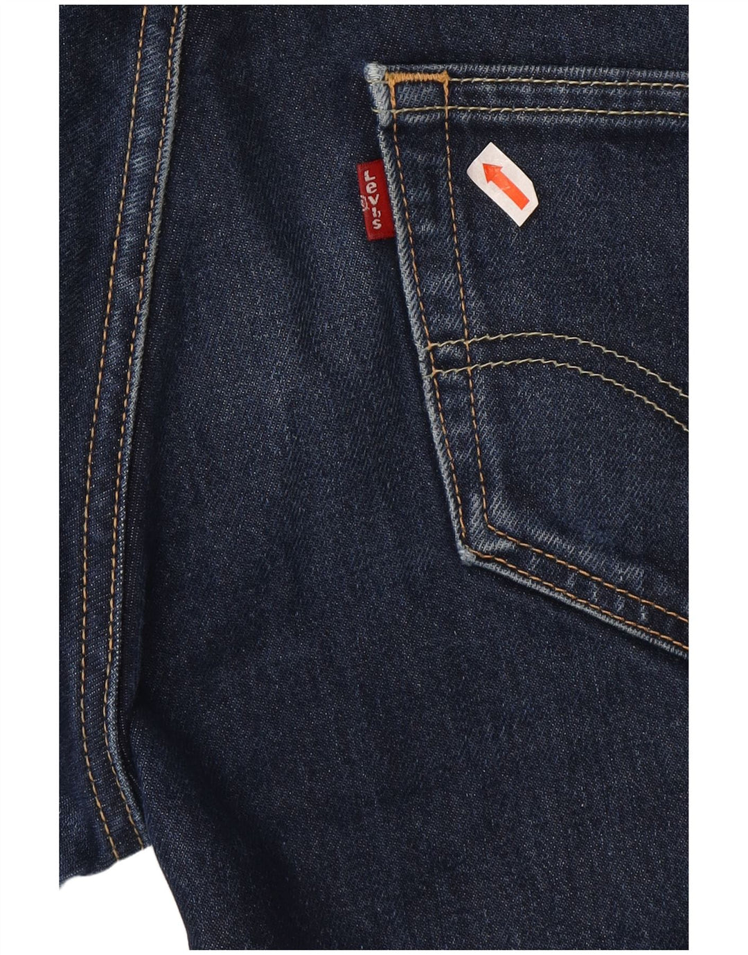 Мужские зауженные зауженные джинсы Levi's 511 W30 L27 синие, хлопок