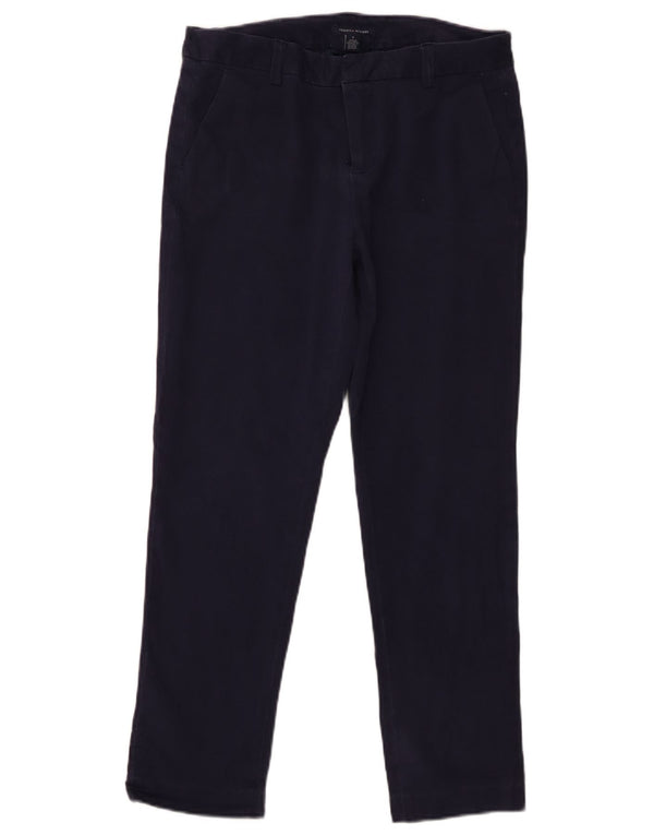 Женские прямые брюки чинос Tommy Hilfiger US 8 Medium W30 L27 Темно-синие