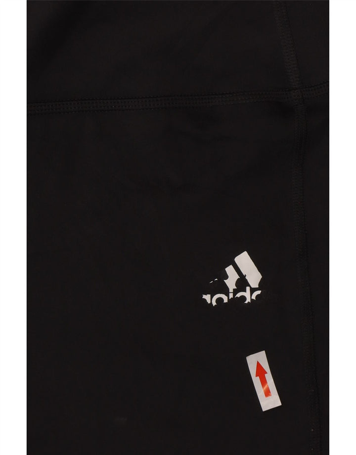 Женские леггинсы Adidas Aeroready UK 16/18, большой черный полиэстер