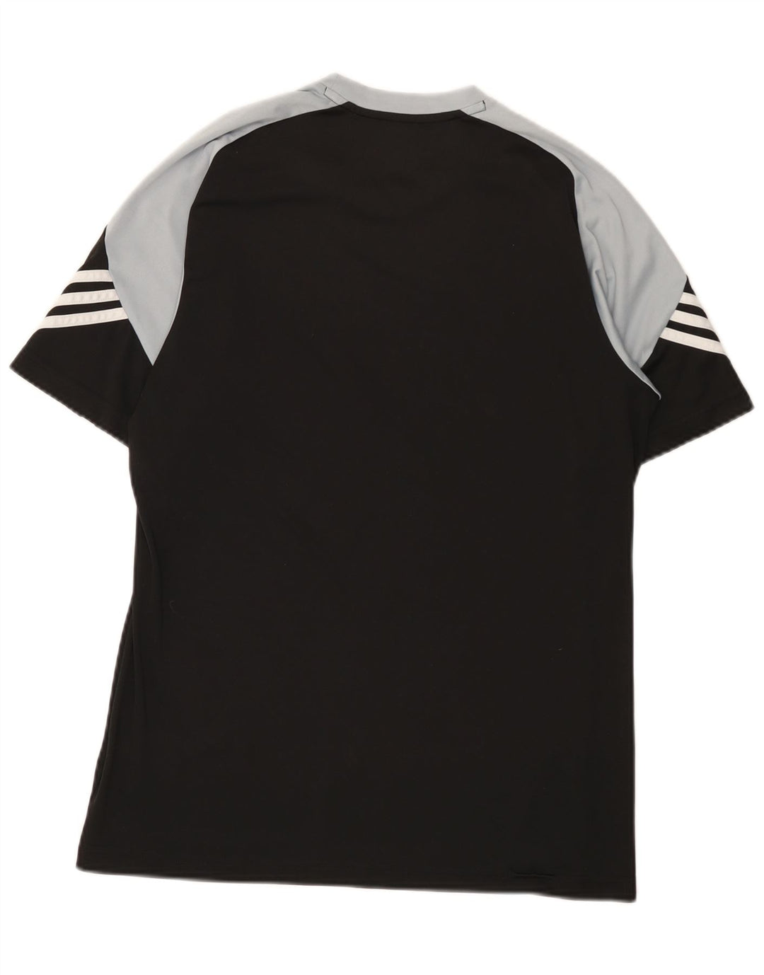 Мужская футболка Adidas Climalite Top Medium Black с цветными блоками из полиэстера
