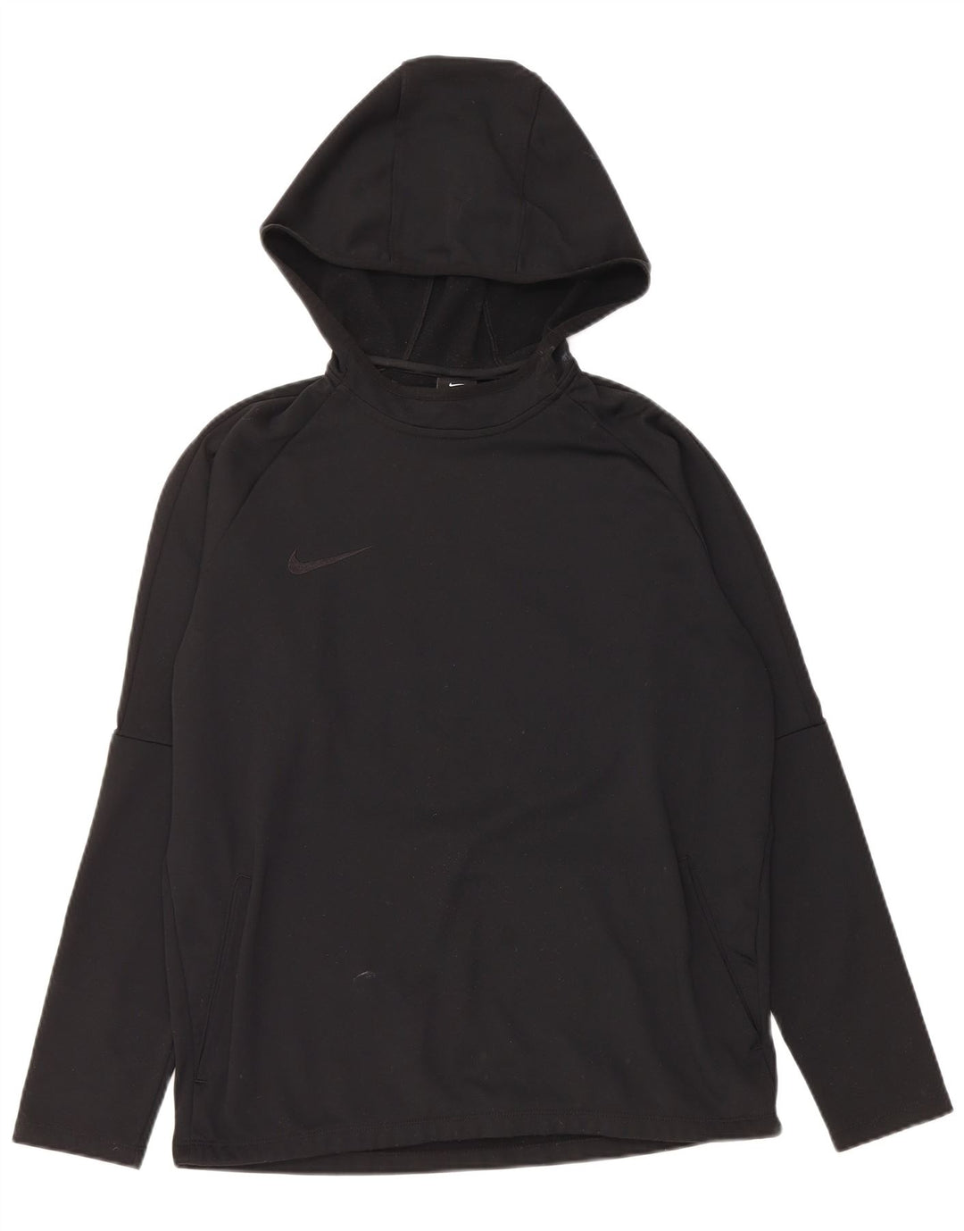 Мужской джемпер с капюшоном Nike Dri Fit, средний черный, полиэстер