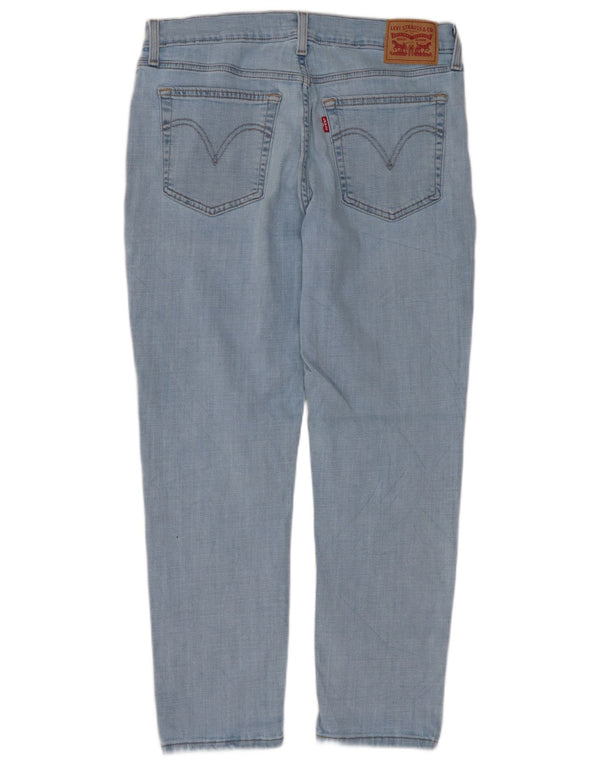 Женские узкие джинсы-бойфренды LEVI'S W30 L27, синие, хлопок