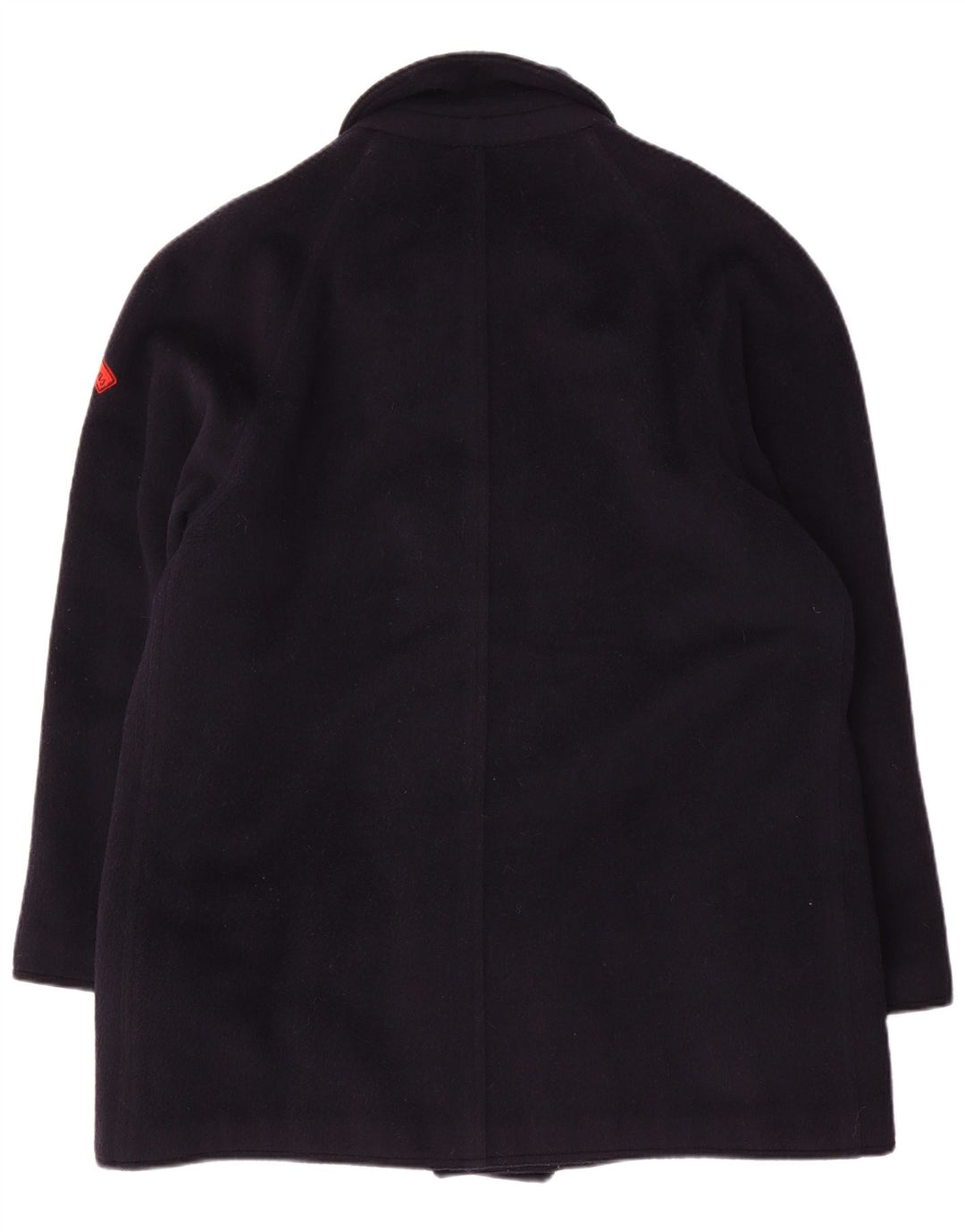 Les Copains Мужское двубортное пальто IT 48 Medium Navy Blue Cashmere